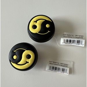 Yin Yang Crocs Jibbitz Shoe Charms Set Of 2 NEW